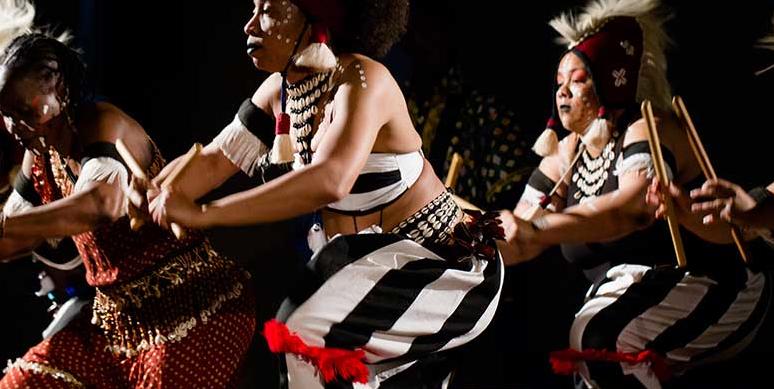 Balafon West African Dance Ensemble delivers an emotionally-charged school performance. The company has received Investing in Professional Artist grants.