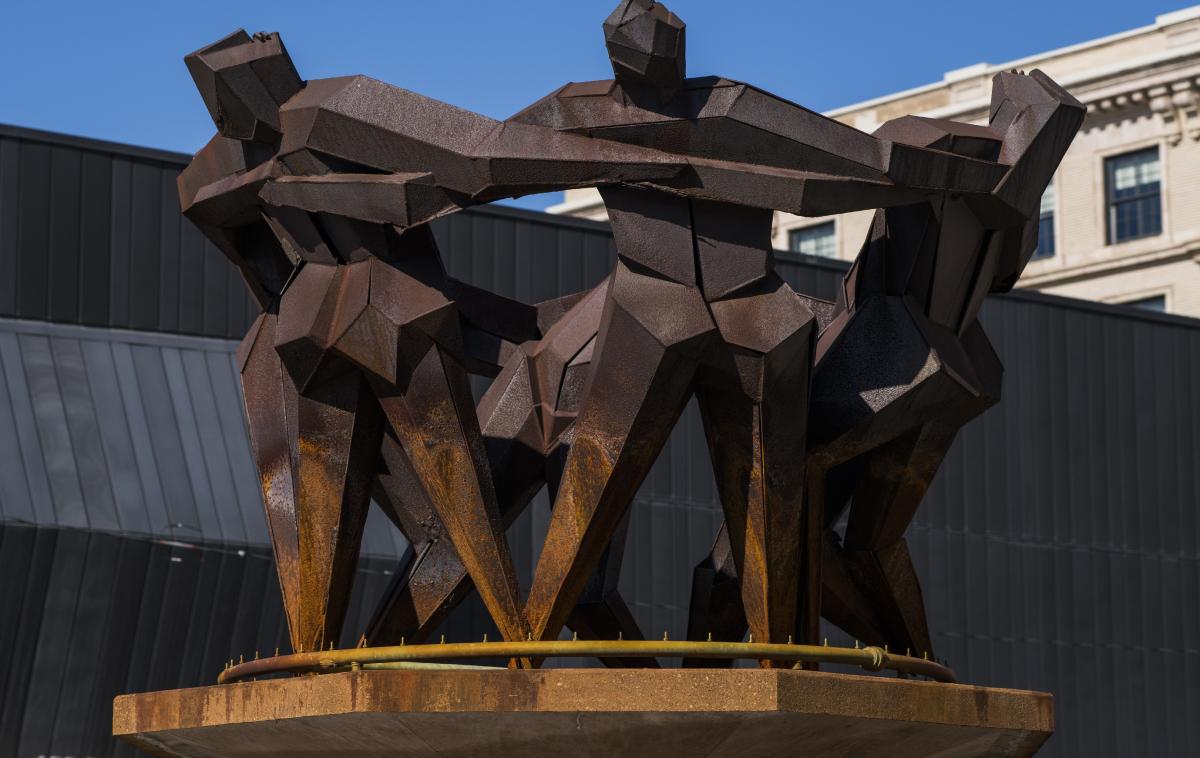 East Liberty's "Joy of Life" sculpture