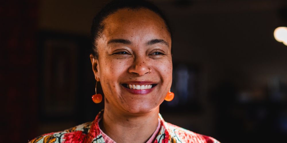 Addoley Dzegede. Photo<br />by Seth Culp-Ressler, for Frick Pittsburgh