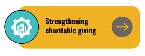 Strengthening charitable giving button