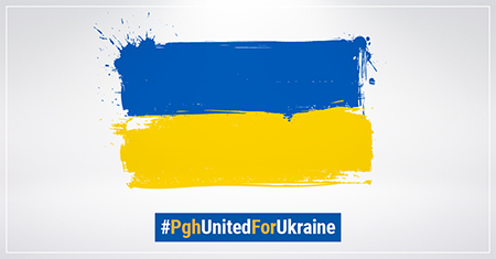 #PghUnitedForUkraine campaign