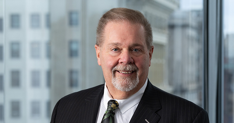 Head shot of smiling Doug DeNardo