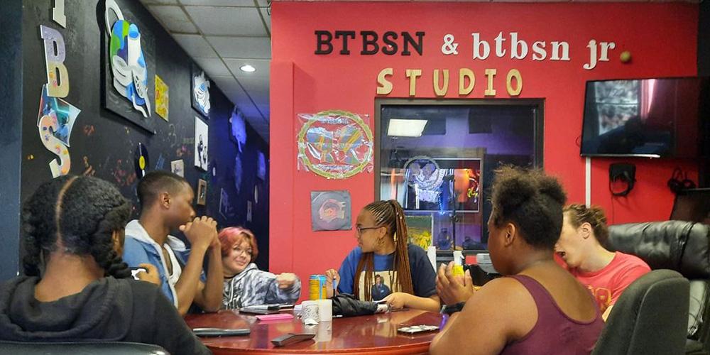 Students in BTBSN's first summer program.