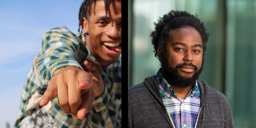 Left: Christian Brown, photo credit: Sade Finn. Jordan C Taylor on the right, photo credit Kevin Lorenzi.