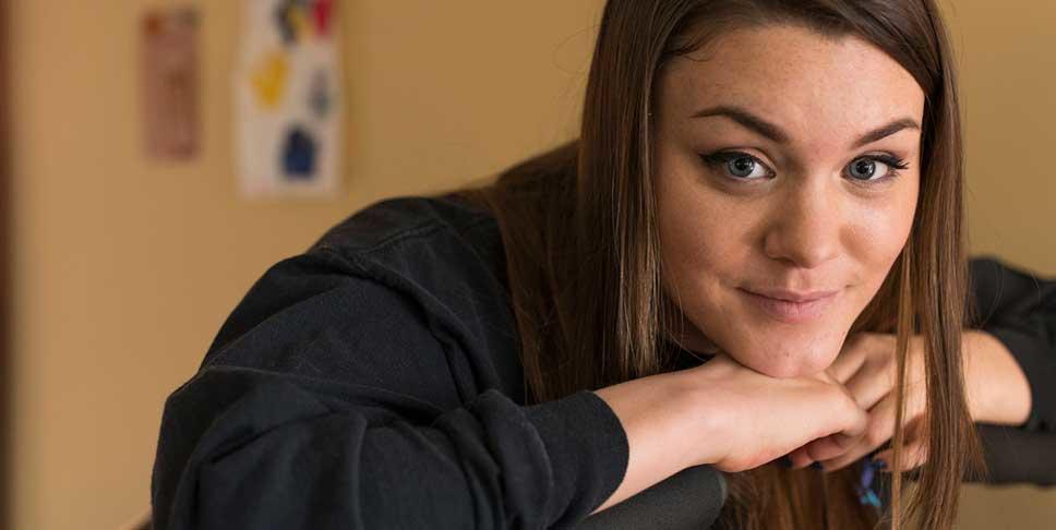 After a 2006 gymnastics accident, donor Claire Senita now works to bring life-changing care to Pittsburgh.