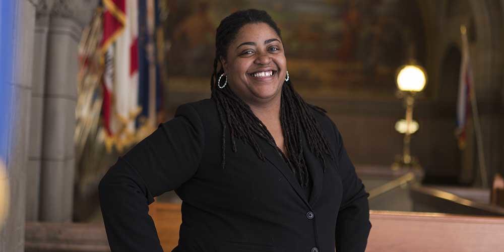 Tiffany SizemoreThompson runs the Juvenile Defender Law Clinic and the Education Law Clinic at Duquesne University. The clinics received a $25,000 Impact Giving Circle grant in 2017. 
