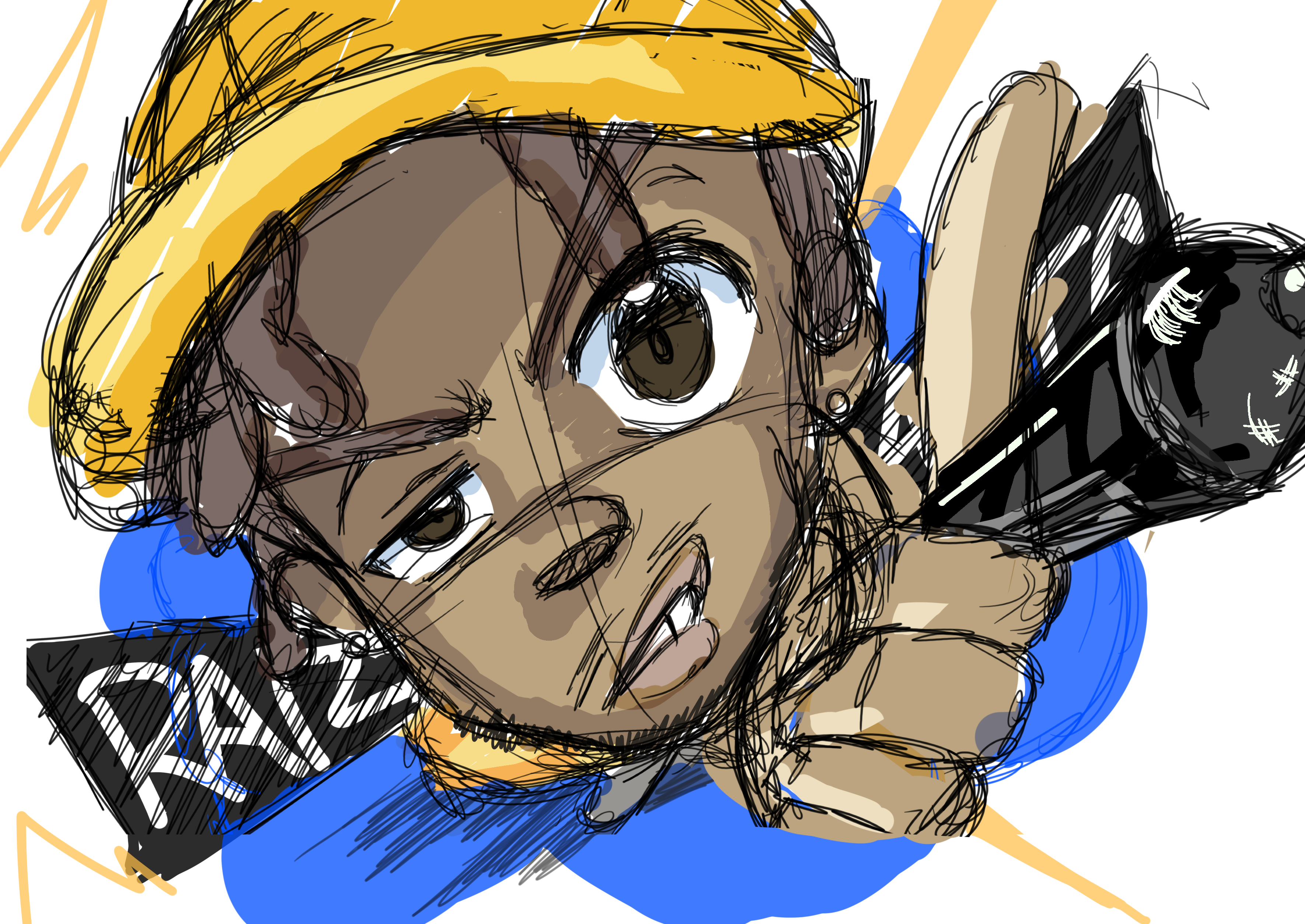 RaiZArts distorted Logo, Illustrated by RaiZArts