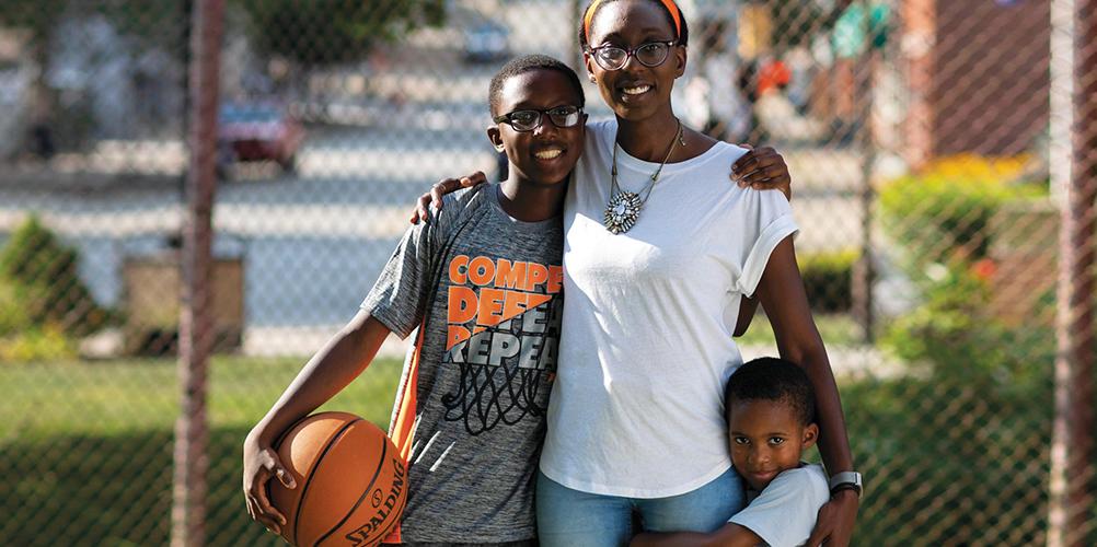 Brandi Lee is a single mom to Aaron, 11, and McKinley, 5. Both boys like to go to the Carnegie Library in the West End and to a nearby park where they can play basketball. Lee is a single woman raising a child — a demographic category with about 30,000 members in Allegheny County and is a focus of our organizing principle, 100 Percent Pittsburgh.